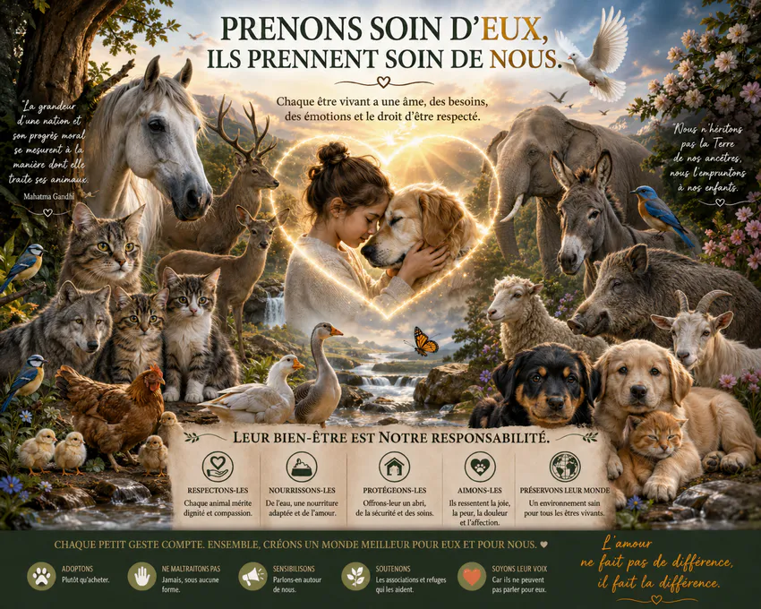 Les animaux, des êtres extraordinaires