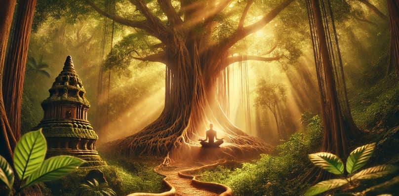 Méditer en forêt et retrouver la paix